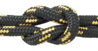 Шнур "Экстрим" 10,0 мм (высокопрочный) 50 м желт/черн в мотке 48 прядный тест 1000 кг Шнур "Экстрим" 10,0 мм (высокопрочный) 50 м желт/черн в мотке 48 прядный тест 1000 кг