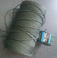 Шнур DanLine 6,0 Плетеный Тест 380 кг.